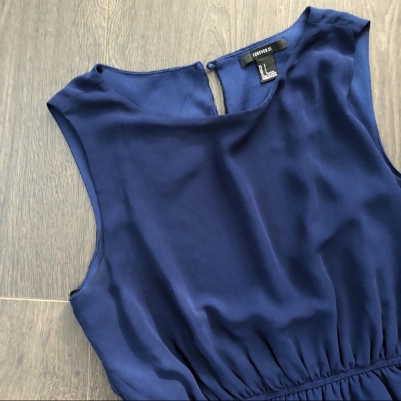 Blue Cocktail Dress - Picture 2 of 2